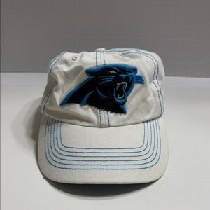 47 White and Blue Panther Hat Baseball Cap